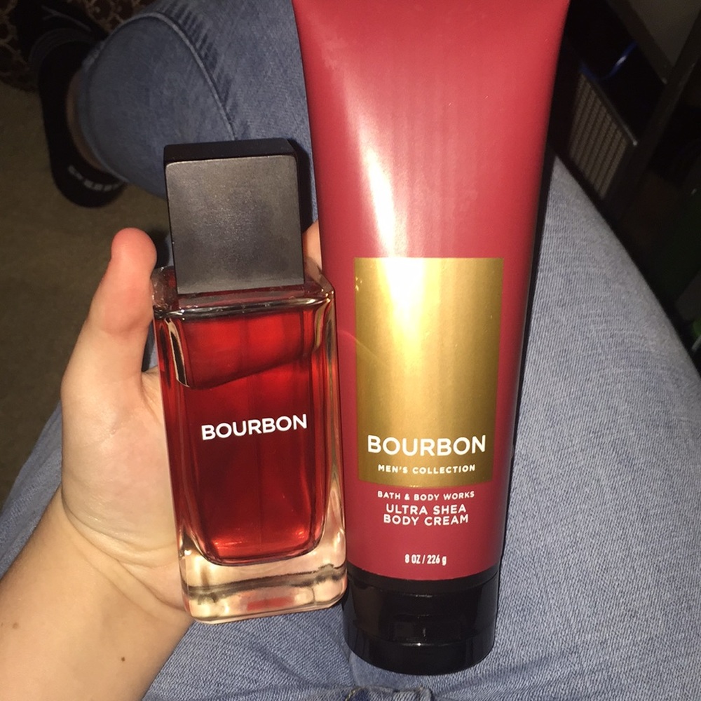 NEW B&BW MENS BOURBON COLOGNE AND LOTION SET